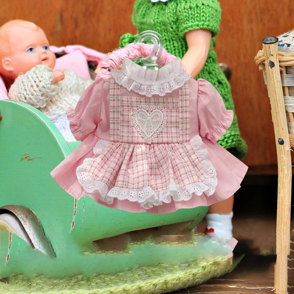 VETEMENTS Appendiabiti per bambole 2 pezzi appendiabiti in miniatura appendiabiti