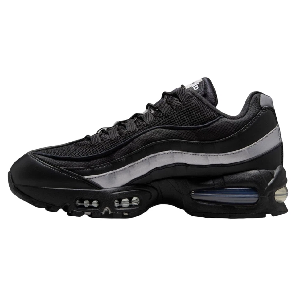 Nike Air Max 95 OG Big Bubble Black White Metallic Silver IB1667-003 Mens New - Image 3 of 4