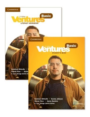 Ventures Basic Literacy Value Pack by Gretchen Bitterlin (English) Book & Mercha