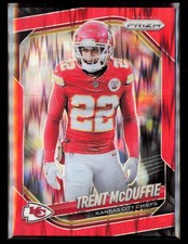 2025 Panini Prizm #177 Trent McDuffie Red Flash