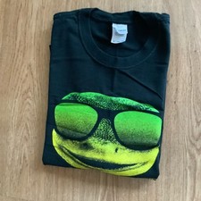 Vintage Geico Gecko Scoop Neck T-Shirt XL Black GUC
