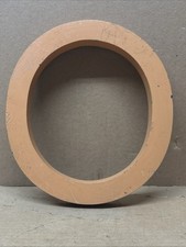 9" Large Metal Letter O Cast Aluminum Dimensional Industrial ABC Wall Decor