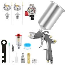 D1 Lvlp Air Spray Gun Premium Kit 1.31.72.0mm Nozzle Painting For Cars Home D1 Lvlp Air Spray Gun Premium Kit 1.31.72.0mm Nozzle Painting For Cars Home