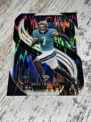 2024 Select Premier Level White Shock Prizm /199 Brian Thomas Jr Rookie RC 6bf