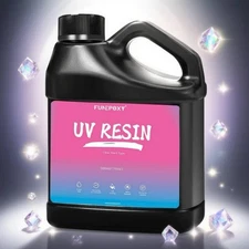 100/300/500/1000g  UV Resin Hard High Gloss UV Cure Epoxy Resin Crystal Art DIY