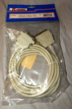 Vintage PC Accessories 16095 Parallel Printer Cable DB25Male/Cen36Male 18 Wire