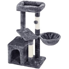 Cat Tree, 34in Cat Tower,Multi-Level Cat Condo, Kitty Activity Center Stand Tree