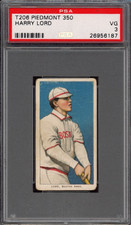 T206 Piedmont 350 Harry Lord PSA VG 3