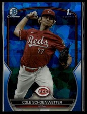 2023 Bowman Draft Sapphire Edition Cole Schoenwetter