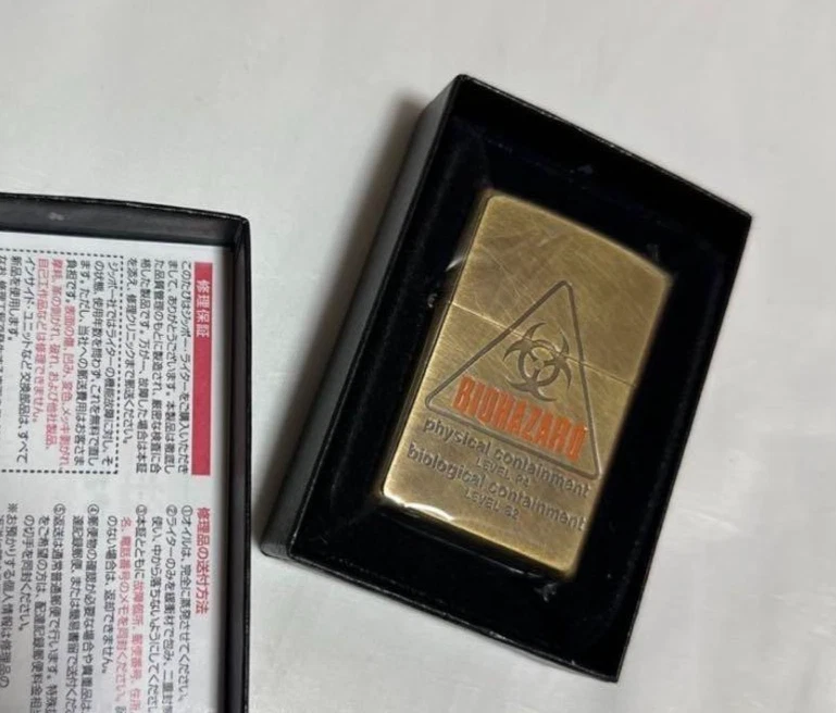 Resident Evil Lighter Indiana OTHER Collectible Zippo Lighters for