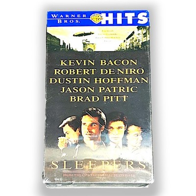Sleepers VHS 1996 Warner Bros Hits Kevin Bacon Brad Pitt NEW Sealed Vtg