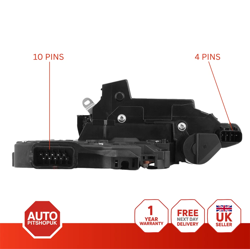 LAND ROVER RANGE ROVER DOOR LOCK LATCH ACTUATOR FRONT RIGHT 8X2A21812AC LR072420 - Image 3 of 4