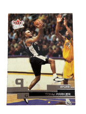 Excellent: 2002-03 FLEER ULTRA Tony Parker San Antonio Spurs Trading Card