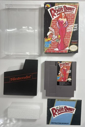 Who Framed Roger Rabbit (Nintendo, NES) Complete CIB - Tested