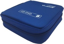 BEYLEG  32 Disc CD DVD Blu-Ray Portable Wallet Storage 32-Capacity, Blue