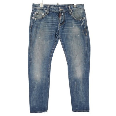 Dsquared2 Vintage Jeans Tapered Herren Slim Op0 Größe W32 L30