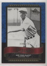2003 SP Legendary Cuts Blue 228/275 Carl Hubbell #20 HOF 0b5