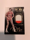 Panini Noir 2015-16 Brad Daugherty Cavaliers Autograph Patch Gold Ink Game Worn