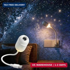 Galaxy Starry Sky Night Light Projector 2 in 1 Portable with 12 Projection Films