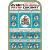 AnnäH-DruckknöPfe Silberfarbig Messing AnnäHdruckknöPfe Silber Zum Prym 341220