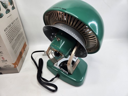 Vornado VHeat 1500W Portable Green Metal Space Heater Vintage Brand New - Picture 8 of 12