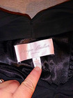 Monique Lhuillier Bridesmaids Black Sleeveless Satin Halter Long Dress Sz 4 — photo 1