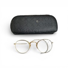 Bausch  Lomb Vintage MCM 1/10 12k Gold Filled Fulvue Eyeglasses 1 Temple Gone 