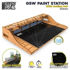 Green Stuff World: Paint Station with Cutting Mat