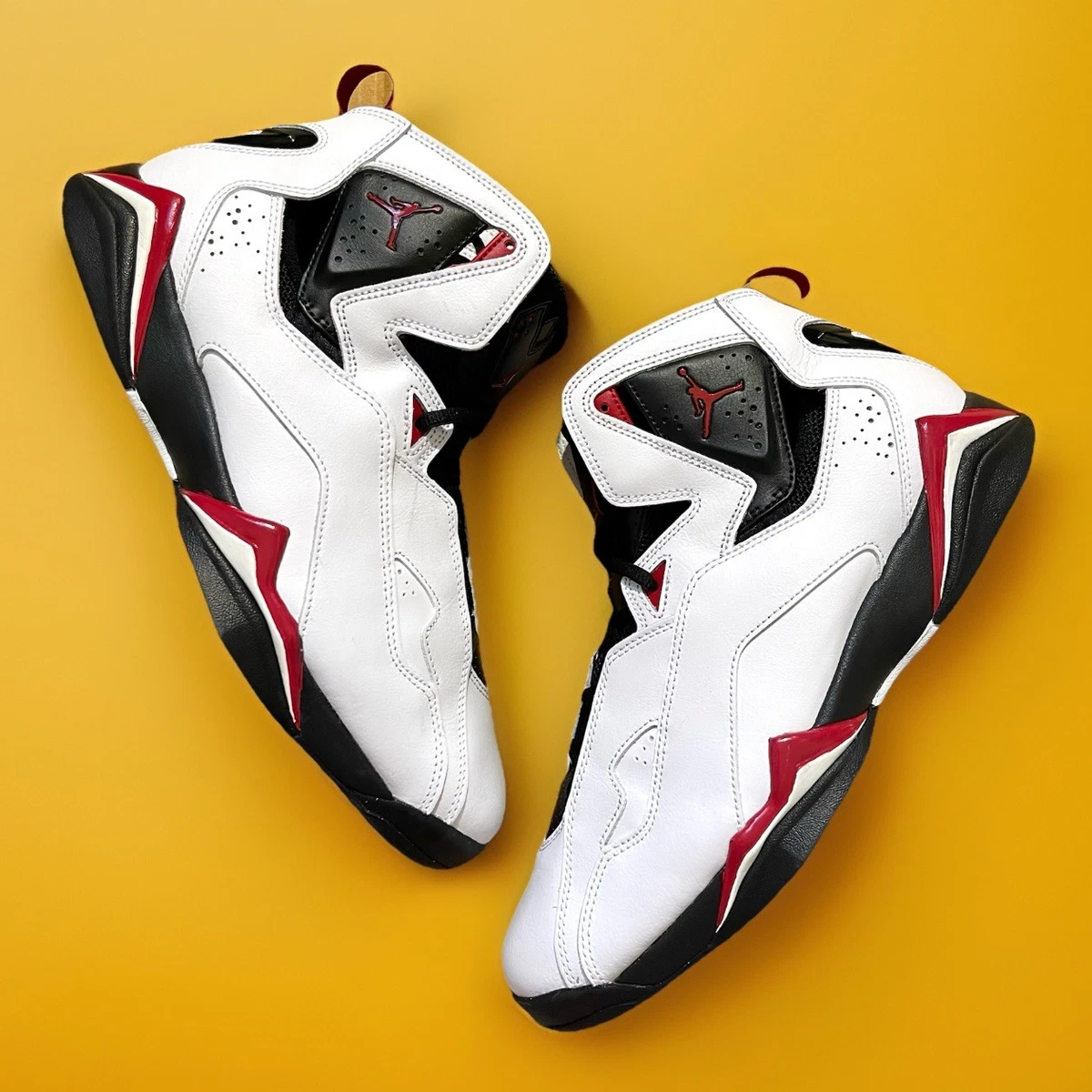 Jordan True Flight White Varsity Red | eBay