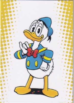 Donald Duck 90 Jahre Sticker & Cards Great Masters Card Karte C2 of 50 C 2
