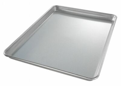 Thunder Group Excellent Full Size Aluminium Blech Pfanne Silber 18 x 26 Zoll