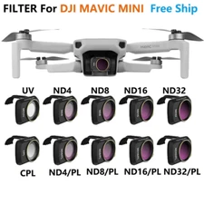 Camera Lens Filter Kit UV ND4 ND8 ND16 ND32 CPL For DJI Mavic Mini ​​Drone