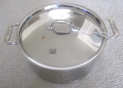 All-Clad Metalcrafters Stainless Steel Copper Core Stockpot With Lid (8.0 Qt)