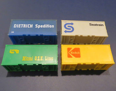 Faller AMS - 4 Container for container loading, 60s toy #270317