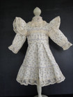ROBE en coton pour POUPEE ANCIENNE OU MODERNE de 45 cm - repro modèle jumeau