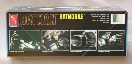 BATMAN BATMOBILE 1/25 Plastic Model Kit DC 1989 AMT/ERTL 6877 - Picture 3 of 4