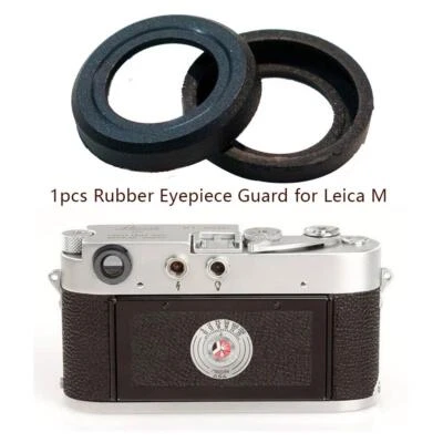 MARKENLOS 1*Rubber Eyepiece Guard for leica-M Metal Viewfinder Surround M2 17m✅DE