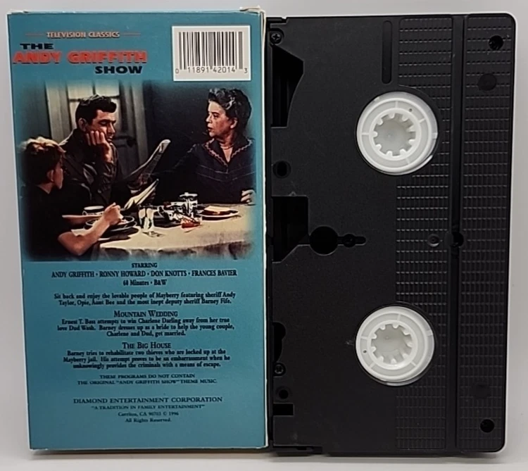 The Andy Griffith Show - Mountain Wedding/The Big House (VHS) - Image 2 of 3