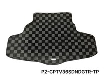 P2M Phase 2 Checkered Carpet Trunk Mat for Infiniti Q40 Sedan 2015 New