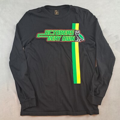 October's Very Own Drake Long Sleeve Shirt Size Small