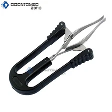 Zwilling Classic Automatic Tweezers Oblique Black tweezers Eyebrows,EY-001