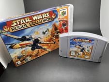 Star Wars: Rogue Squadron (64, 1998) No Manual - Authentic - Tested - Box Rp