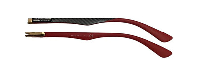 RAY BAN 8313M FERRARI ECHTE BÜGEL CARBON DUNKELGOLD F00871 ORIGINALE STEGE
