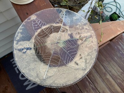 ［美品］KOSTA BODA ANNA 葉模様の透明皿 4枚セット Vintage KOSTA BODA Party Art Glass Leaf Plate 10.5 Inch | eBay