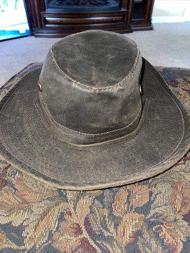 M Outback Waxed Canvas Cotton Hat Made 