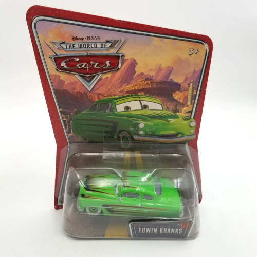 Disney Pixar The World Of Cars Edwin Kranks #72 Diecast Car Mattel Desert Card - Picture 1 of 5