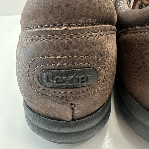 Dexter Walk Mocs Men’s Shoes Brown Suede Lace Up Comfort USA Made Size 10 - Picture 5 of 11