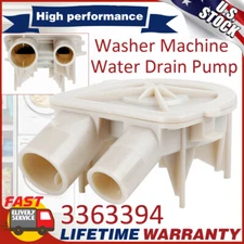 Washer Washing Machine Water Drain Pump 3363394 For Whirlpool Kenmore Maytag US