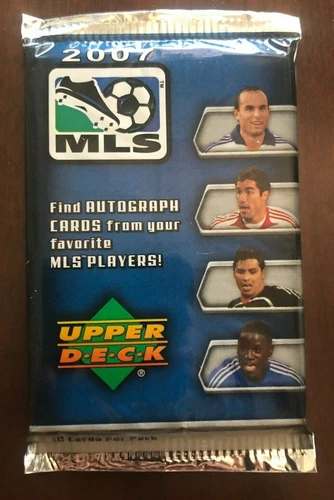 2007 UPPER DECK MLS SOCCER TRADING CARDS PACKS - FIND AUTOGRAPH CARDS - BECKHAM