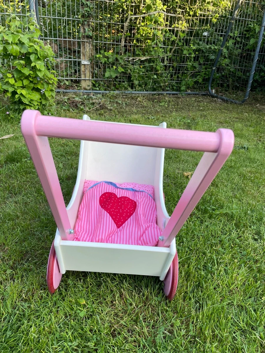 Puppen Buggy HABA Puppenwagen Lauflernwagen 'Sommerwiese'  Kinderwagen Fr  Puppen, NEU
